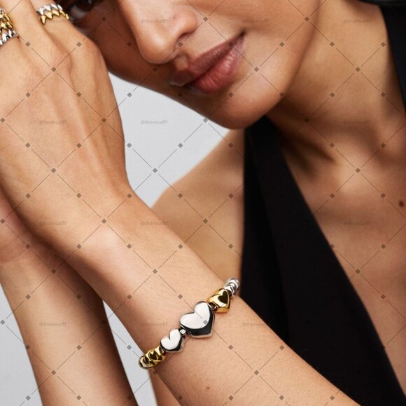 Pandora Be Love Engravable Large Heart Charm - Picture 7 of 7